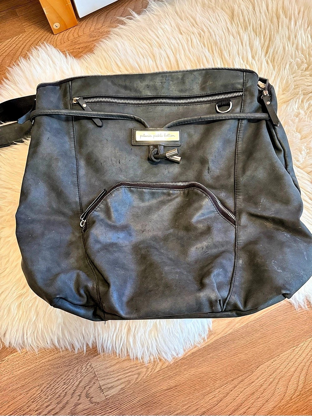 Petunia Pickle Bottom Boxy Backpack Black